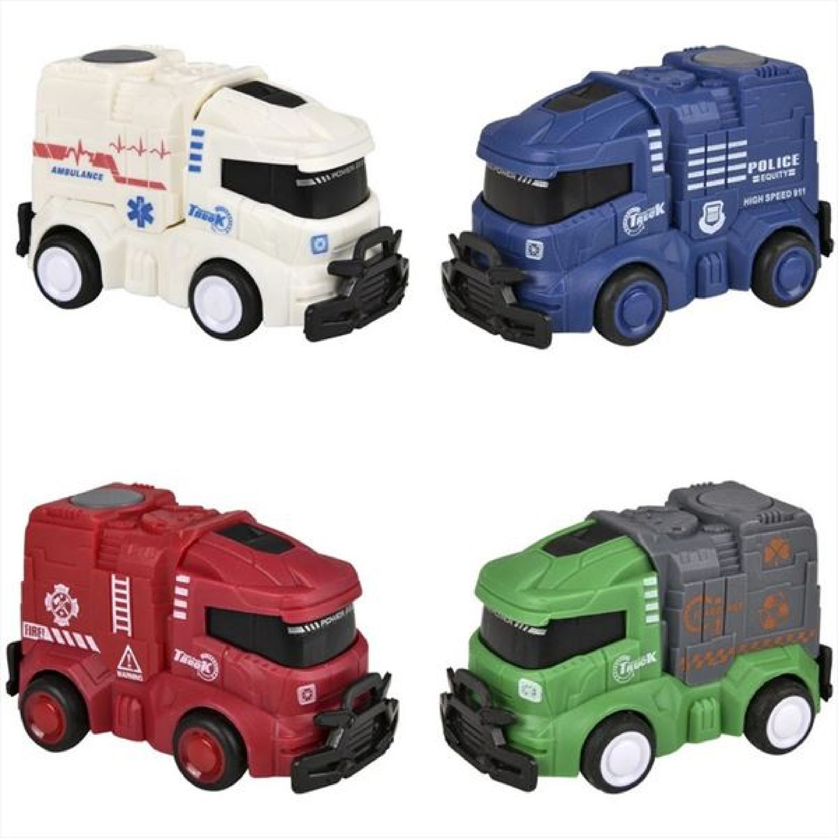 Inertia Service Vehicles kids toys In Bulk- Assorted