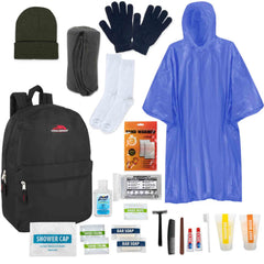 Homeless Care Hygiene Kit with Backpack In Bulk