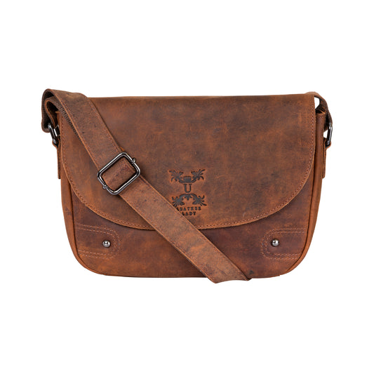 Genuine Leather Crossbody, Boho Handbag & Gift Bags For Men & Women Daily Uses