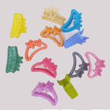 Wholesale Large Hawaiian Flowers Multi-Color Hair Claws Clips -(Sold by DZ)