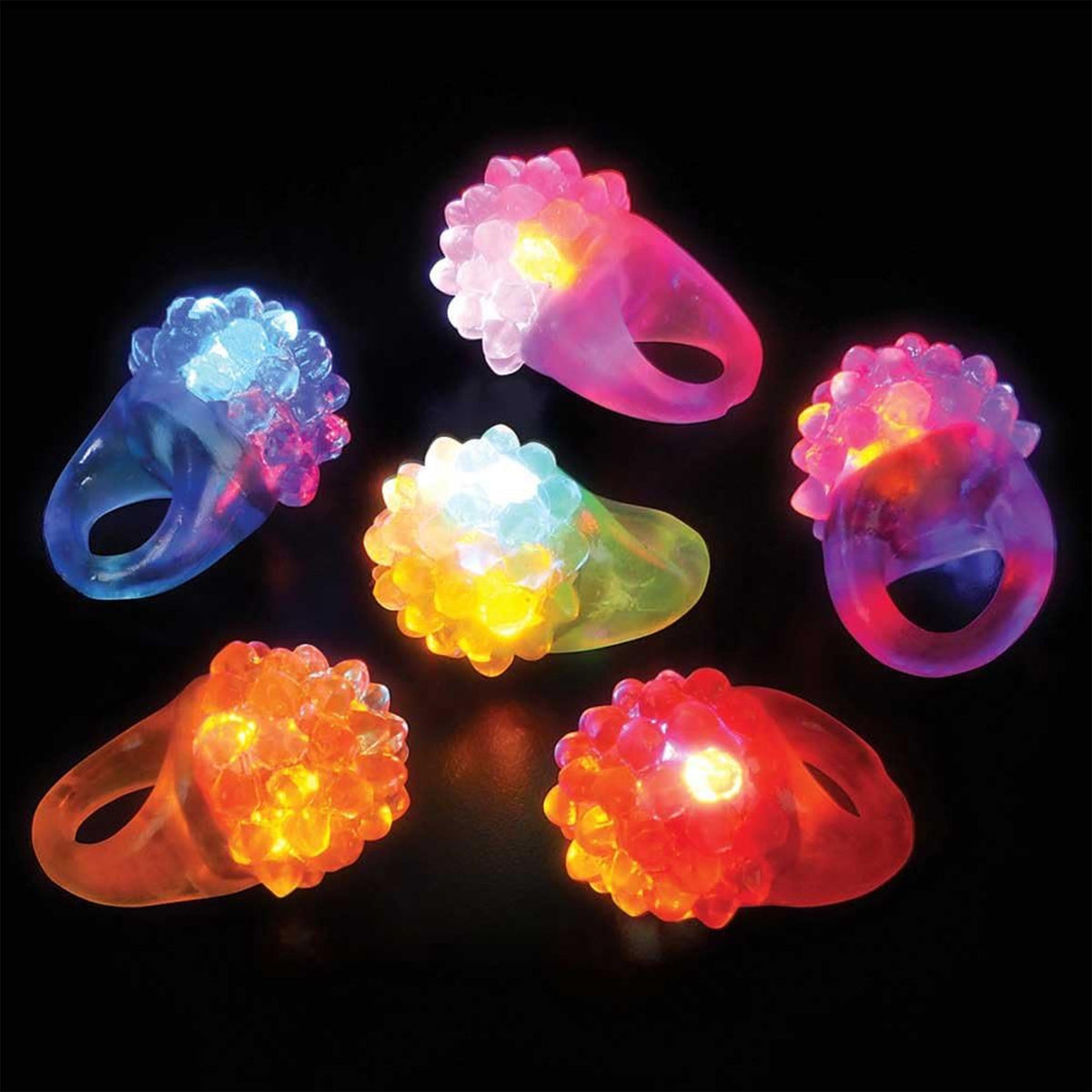 Light up Bunny Ring kids toys In Bulk- Assorted