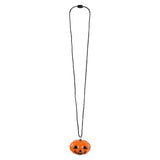 Light-Up Jack O Lantern Kid Necklace In Bulk