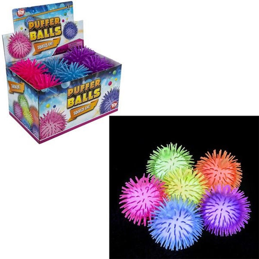 Light-Up Puffer Ball Kids Toys In Bulk