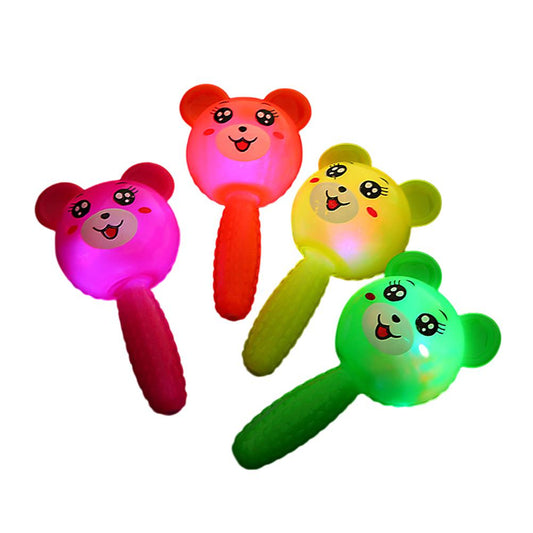 Bulk Light Up Bear Puffer Balls For Stress Relief - Assorted