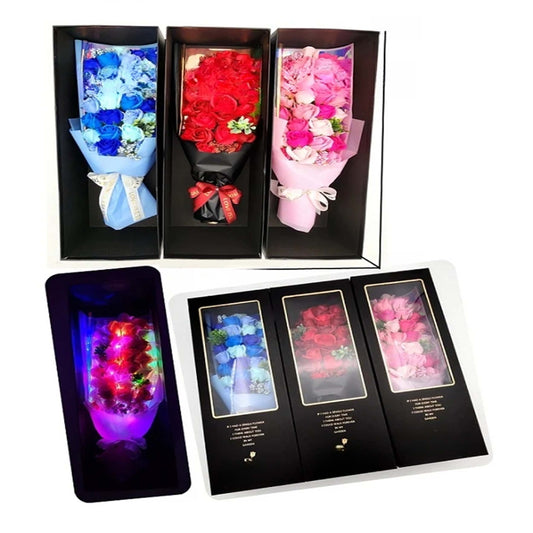 Lite Up Rose Gift Box In Bulk