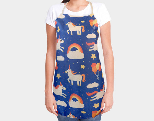 Unicorn Printed Apron (1 Dozen=$89.99)