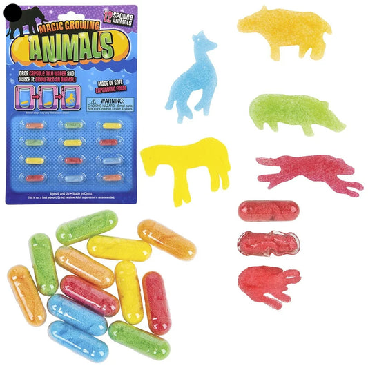 Magic Growing Animal Capsules Kids Toys In Bulk