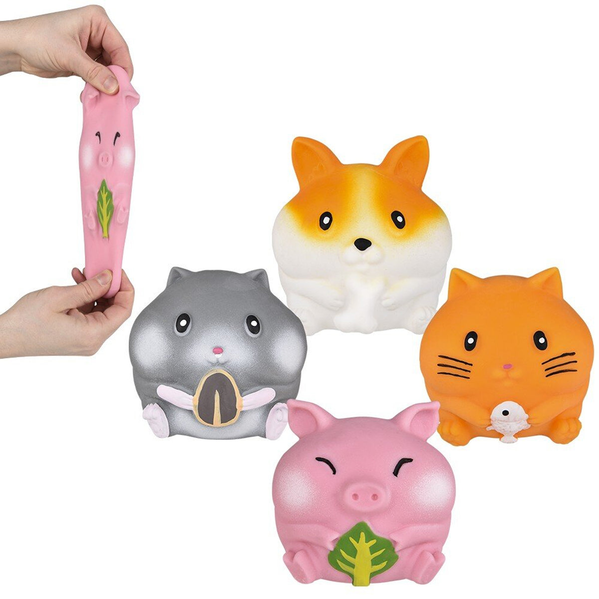 Stretchy Marshmallow Animals Kids Toy In Bulk - Assorted