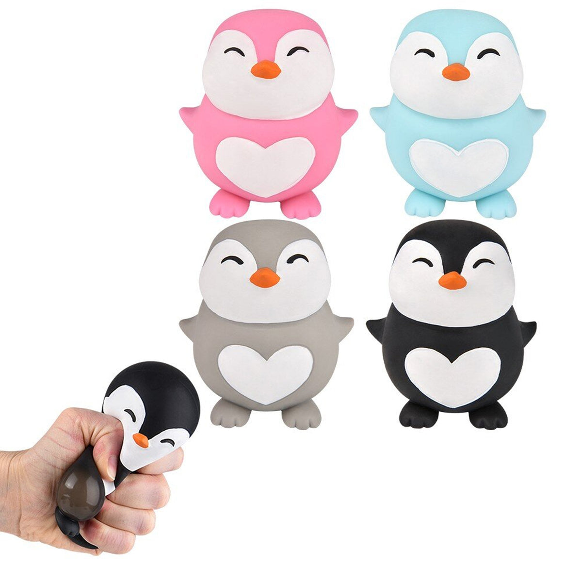 Squishy Marshmallow Penguin Kids Toy In Bulk