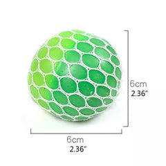 Wholesale Mesh Squishy Stress Relief Squeeze Grape Balls Toy (Sold By - 144 Piece)