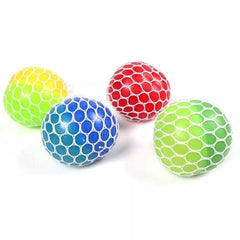 Wholesale Mesh Squishy Stress Relief Squeeze Grape Balls Toy (Sold By - 144 Piece)