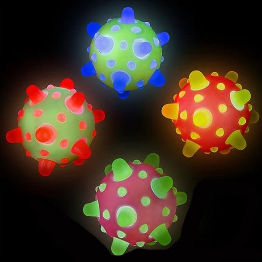 Meteor Light-Up Bouncy Balls Kids Toys In Bulk