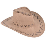 Microsuede Cowboy Unisex Hat in Bulk - Assorted