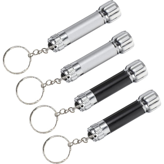 New Mini LED Torch Keychain & Portable Pocket Flashlight Keyring -Assorted (Sold  By Dozen)