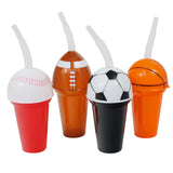 Mini Sports Cup With Straw