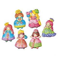 Mould & Paint/Glitter Princess For Kids In Bulk- Assorted