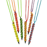 Paracord  Necklace Pens In Bulk- Assorted