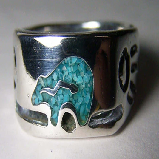 Wholesale Bear Design Biker Ring Embrace Your Biker Spirit (Sold by the piece)