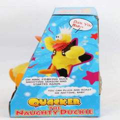 Wholesale Naughty Insulting Quacker the Duck Hilariously Rude Talking Toy (Sold by the piece)