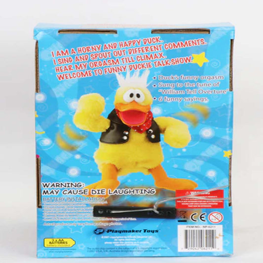 Wholesale Naughty Insulting Quacker the Duck Hilariously Rude Talking Toy (Sold by the piece)