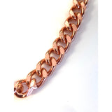 New 1.4" Wide Cuban Pure Copper Link Necklace - Stylish and Potentially Therapeutic (Sold By Piece)