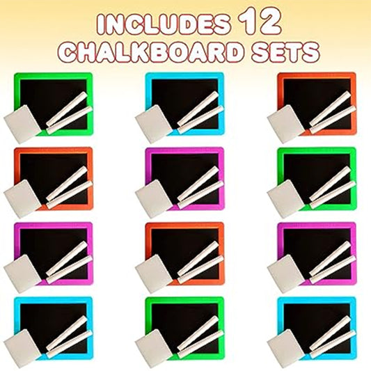 Neon Chalkboard Set Kids Toys In Bulk- Assorted