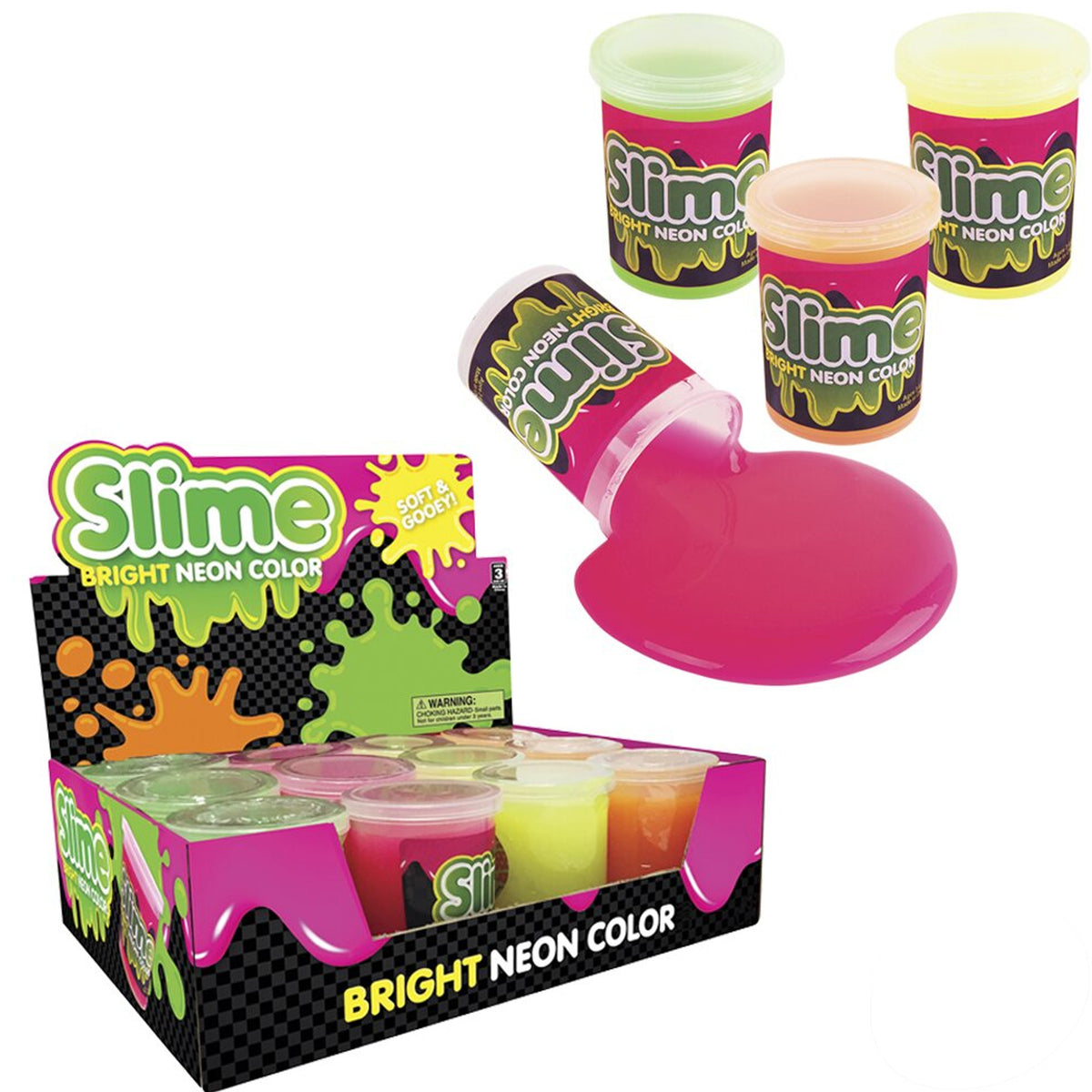 Neon Slime For Kids In Bulk