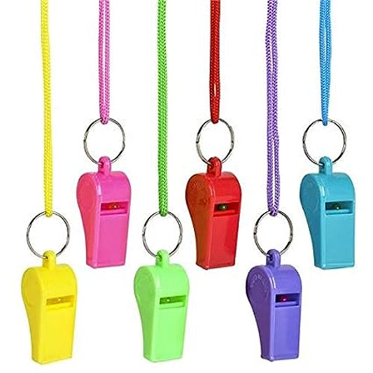 Neon Whistle For Kids In Bulk- Assorted