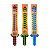 Ninja Pixel Foam Sword kids Toys In Bulk- Assorted