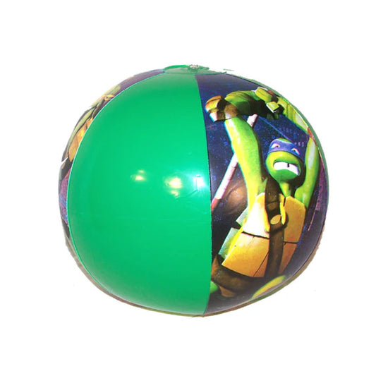 Ninja Turtle Printed 12" Inflatable Ball For Kids in Bulk