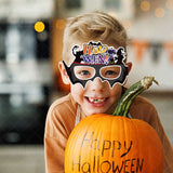 New Halloween Decoration Paper Glasses Ghost Festival Party Funny Photography Props Pumpkin Spider Glasses