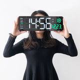 New Style Minimalist Large Screen Digital Wall Clock