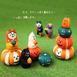 Japanese-Style Zakka Halloween Pumpkin Cat Micro Landscape Props Trendy Creative Decoration Gift Damo Resin Ornaments