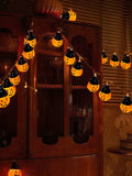 Halloween Decorations Pumpkin Lighting Chain Front Desk Shop Window Door Pendant Scene Layout Theme Party Supplies