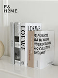 0709BA INS Decoration Big Brand Text Model Room Emulational Book