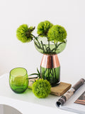 Fake/Artificial Flower Decoration Green Dianthus Indoor Living Room Decoration Accessible Luxury High-Grade Bouquet Accessories Photo Prop Decorations