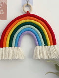 INS Colorful Rainbow Hand-Woven Wall Ornaments