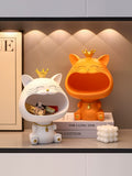 Entrance Shoe Cabinet Decoration Light Luxury Housewarming Gift Lucky Cat