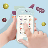 Infant Biteable Music Early Education Telephone Toy