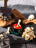 1807BA Micro Landscape Halloween Small Ornaments Skull Mummy Resurrection Ghost Festival Horror Tree Hand-Made Blind Boxed Ornament