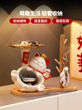 Lucky Cat Hallway Key Storage Decoration Entrance Door Home Housewarming New Home Decoration Supplies Gift Gift