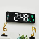 New Style Minimalist Large Screen Digital Wall Clock