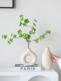 Fake/Artificial Flower Bell Single Stem Drunk Wood Leaf Fake Branches Scandinavian Ins Living Room Plants Green Plants Decorative Ornaments