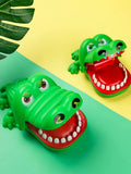 Internet Celebrity Kids Bite Finger Crocodile Teeth Shark Tooth Extraction Bite Decompression Artifact Hand-Biting Trick Tik Tok Toys