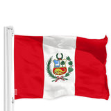 Wholesale New Premium Quality Peru Country 3' x 5' Flag - Show Your Peruvian Pride