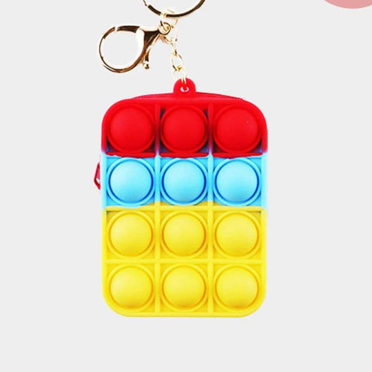 Push Pop Fidget Toy Coin Purses/Keychains (1 Dozen=$28.99)