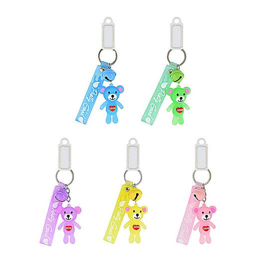 LOVE Message Bear Keychains (Sold By Dozen= $23.99)