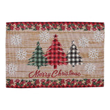 Christmas tree Scenery Printed Dining Place mat (pack of 6=$29.94)