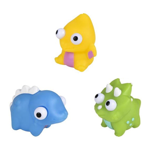 Dinosaur Popping Eye Squeeze kids toys In Bulk- Assorted