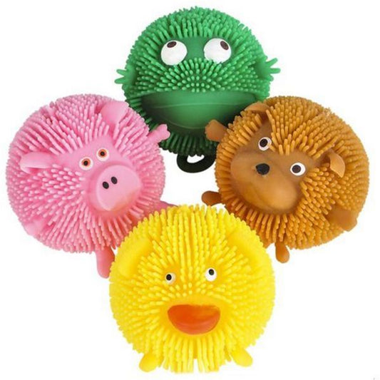 Puffer Critter Ball kids toys In Bulk- Assorted